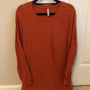 Orange Slouchy Tunic